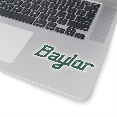 The Baylor Script Baseball Logo | Sticker