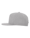 The Beanie Patch Hat | Embroidered Grey Richardson Flat Cap