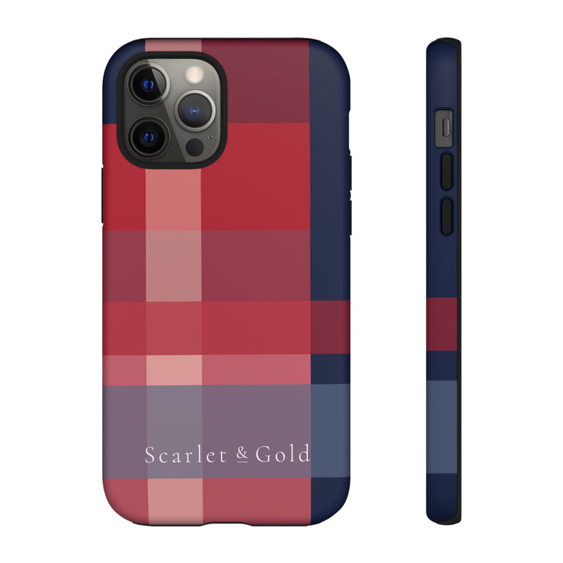 The Red & Blue Plaid | Phone Case