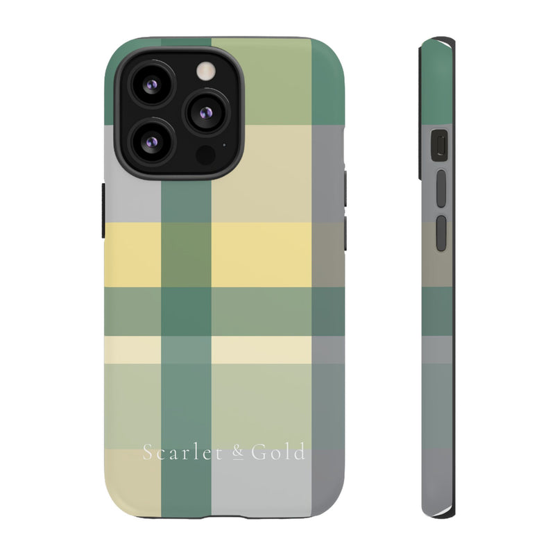 The Yellow & Green Plaid | Phone Case