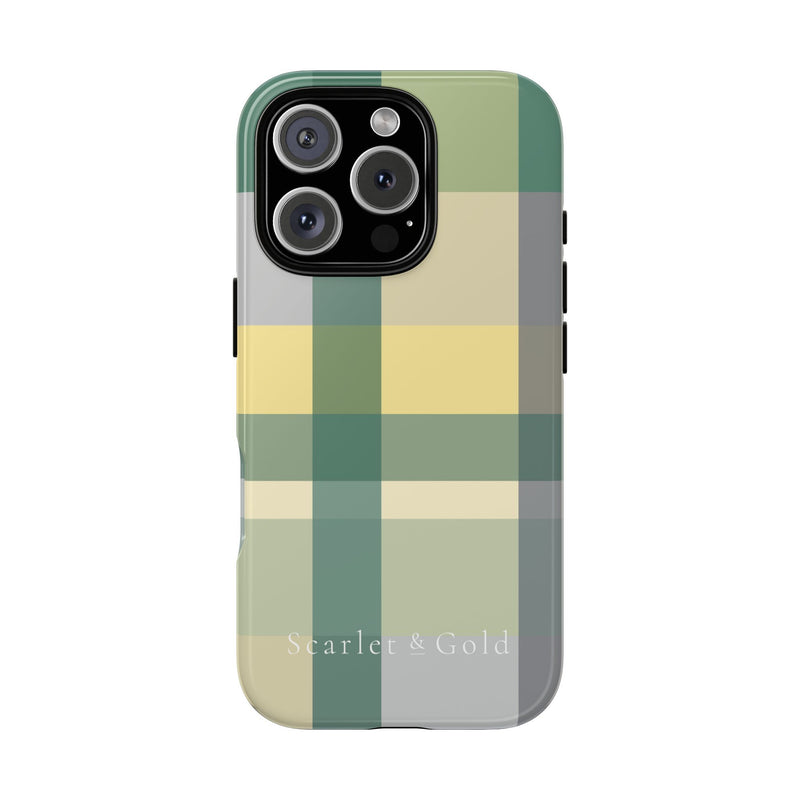 The Yellow & Green Plaid | Phone Case