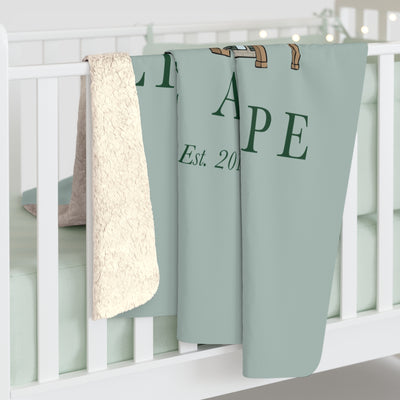 The Support Local Icons | Sherpa Fleece Blanket