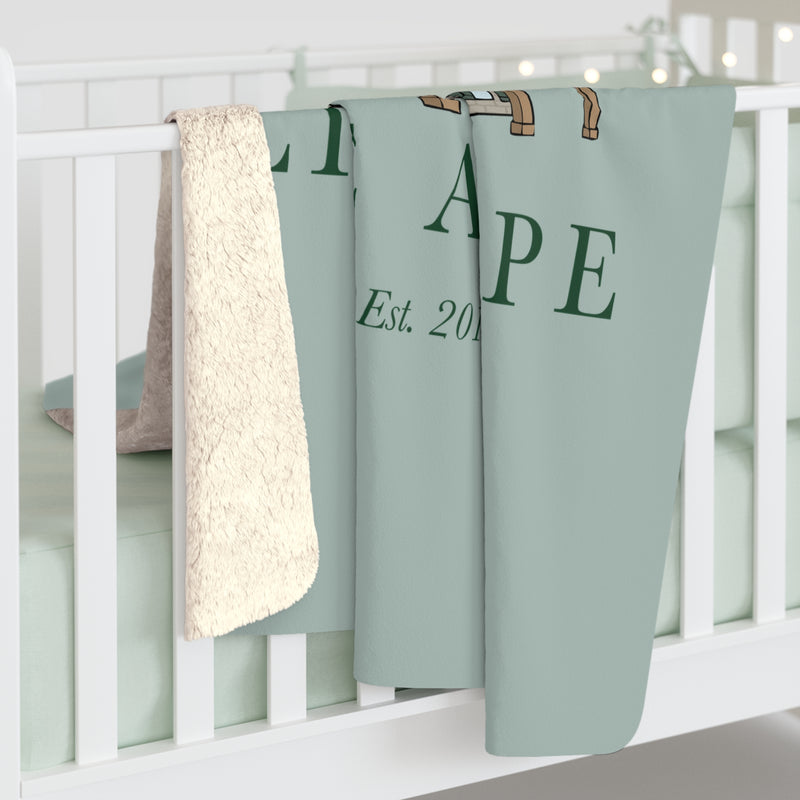 The Support Local Icons | Sherpa Fleece Blanket