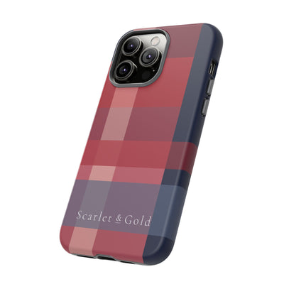 The Red & Blue Plaid | Phone Case