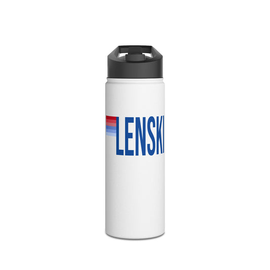 The LLES Stripes | Stainless Steel Water Bottle, Standard Lid