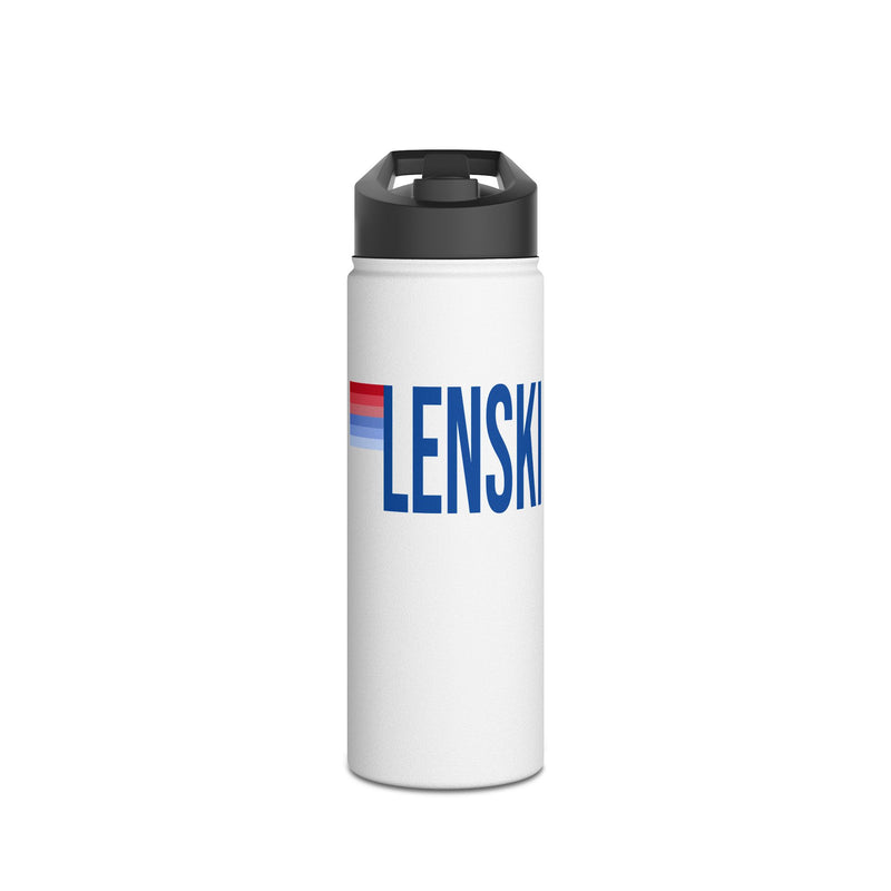 The LLES Stripes | Stainless Steel Water Bottle, Standard Lid