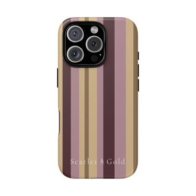 The Maroon & Gold Stripes | Phone Case