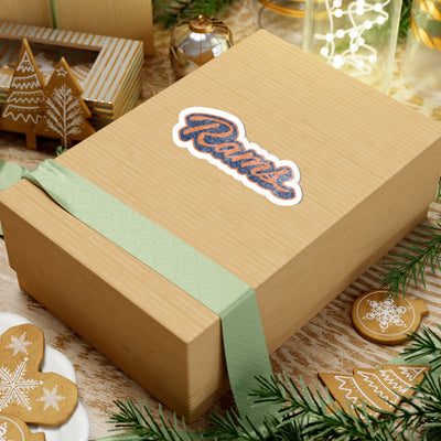 The Rams Script | Sticker