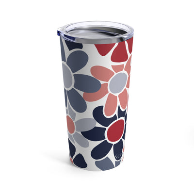 The Red & Blue Floral | Tumbler 20oz