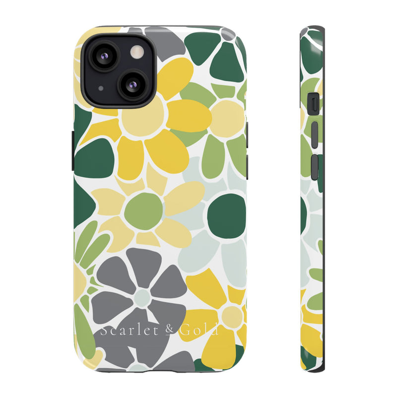 The Green & Yellow Floral | Phone Case