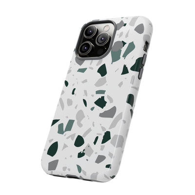 The Green & Grey Terrazzo | Phone Case