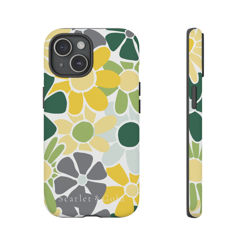 The Green & Yellow Floral | Phone Case