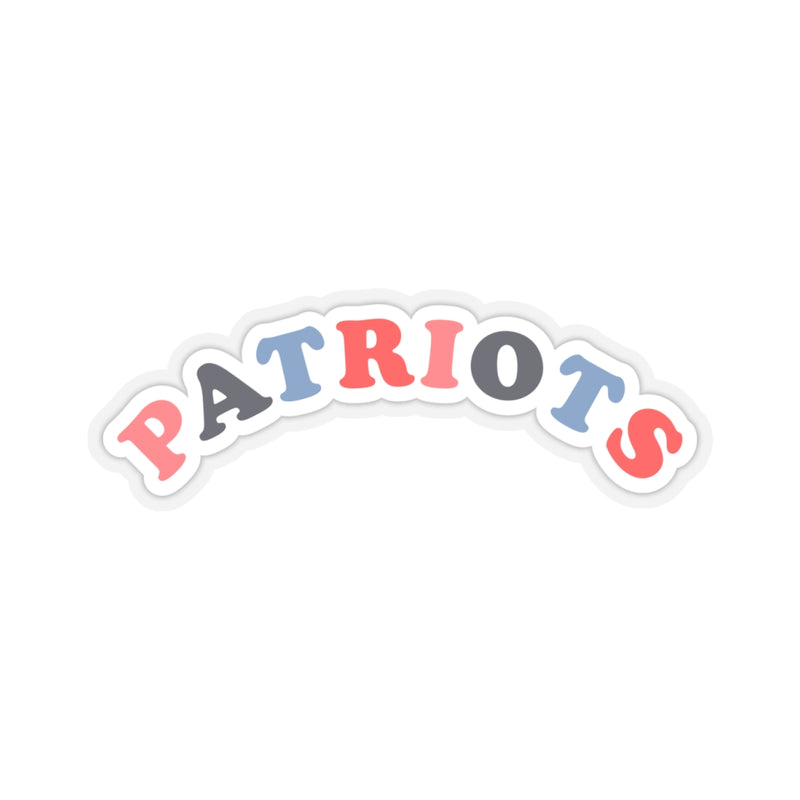 The Patriots Rainbow Arch | Sticker