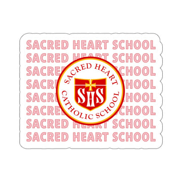 The SACRED HEART REPEAT | Sticker