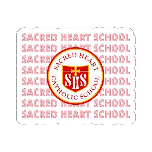 The SACRED HEART REPEAT | Sticker