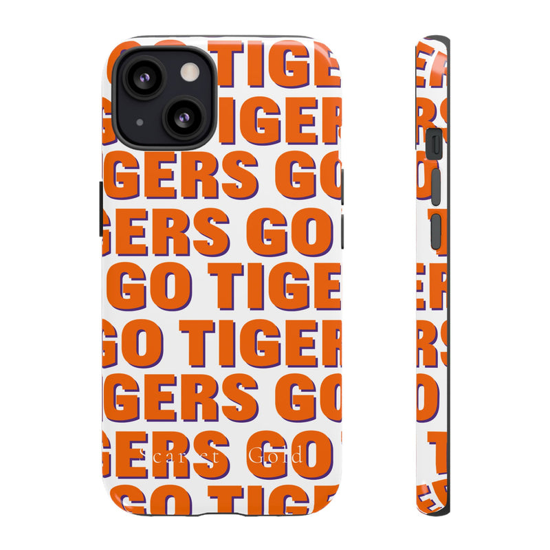 The Go Tigers Repeat | Phone Case