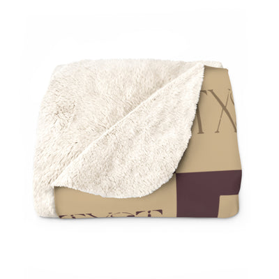 The Maroon & Gold All The Things | Sherpa Fleece Blanket