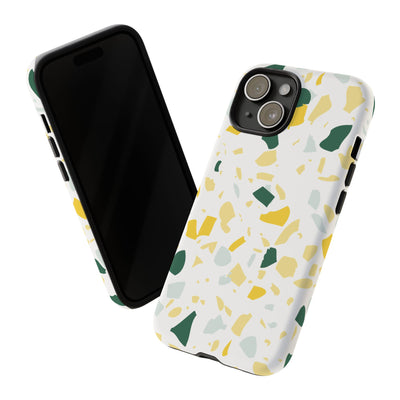 The Green & Yellow Terrazzo | Phone Case