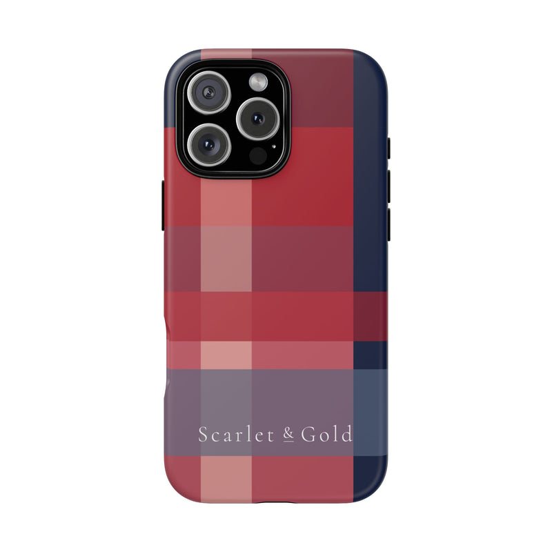 The Red & Blue Plaid | Phone Case