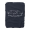 The MCOB Building | Sherpa Fleece Blanket