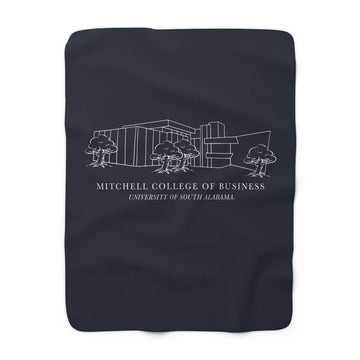 The MCOB Building | Sherpa Fleece Blanket