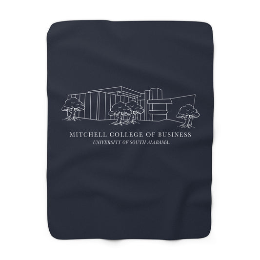 The MCOB Building | Sherpa Fleece Blanket
