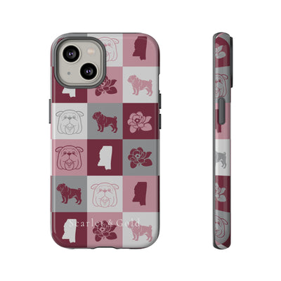 The Maroon & White All The Things | Phone Case