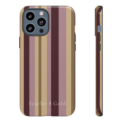 The Maroon & Gold Stripes | Phone Case