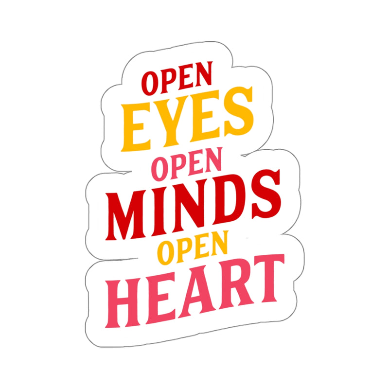 The EYES MIND HEART | Sticker