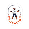 The College of Education Aubie | Sticker