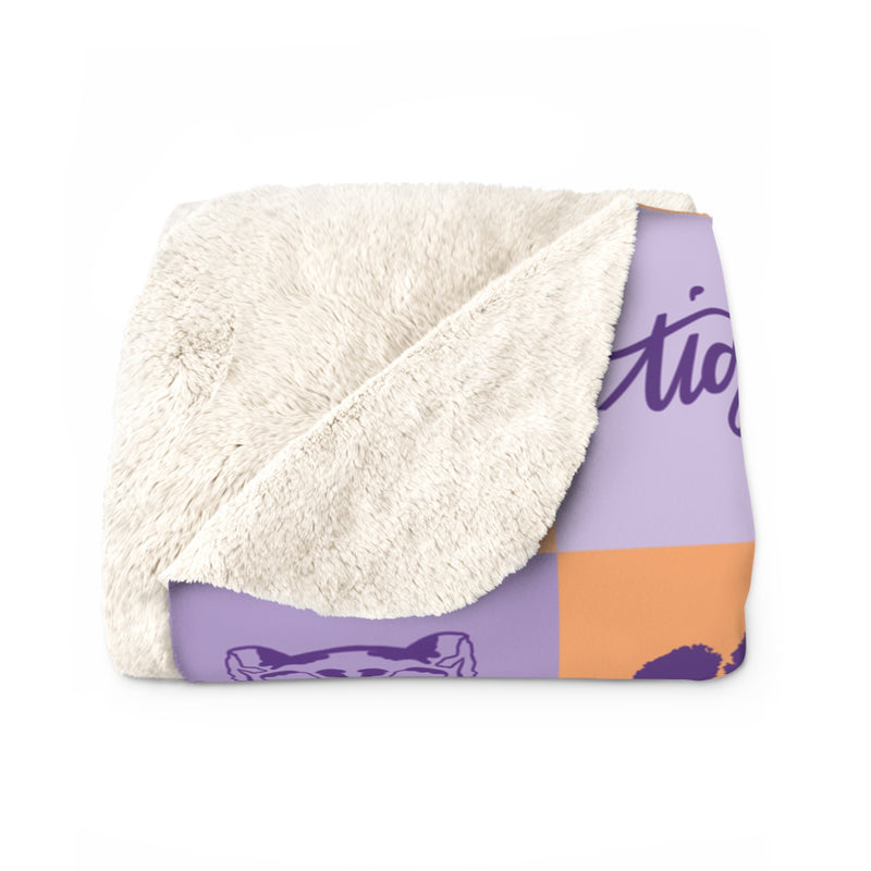 The Clemson All The Things | Sherpa Fleece Blanket