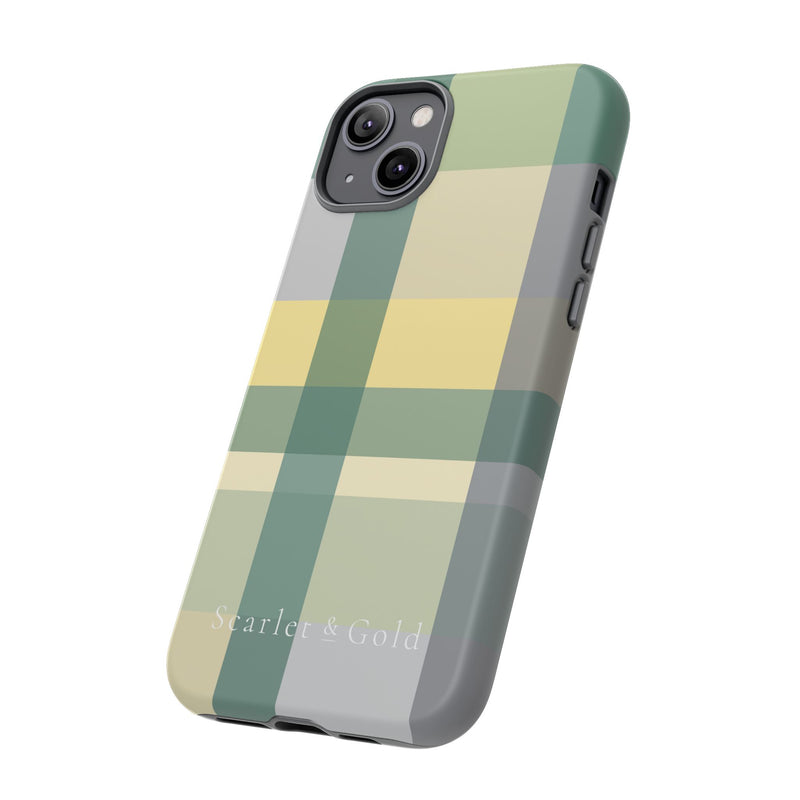 The Yellow & Green Plaid | Phone Case