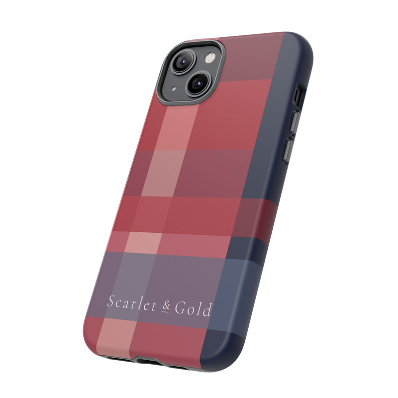 The Red & Blue Plaid | Phone Case