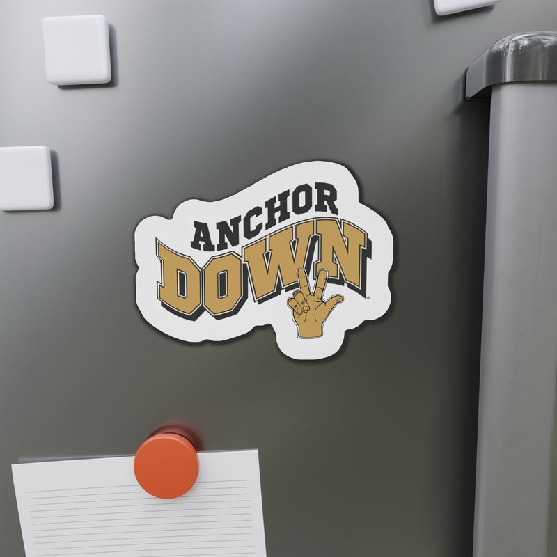 The Wavy Anchor Down Hand Sign | Magnet