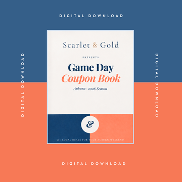 Game Day Coupon Book: Auburn