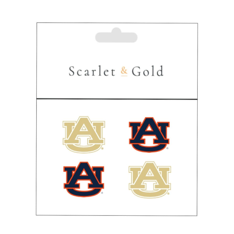 The AU Logo Temporary Face Tattoo Set