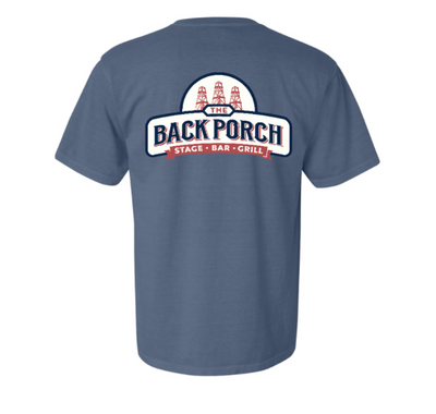 The Back Porch Logo | Blue Jean Tee