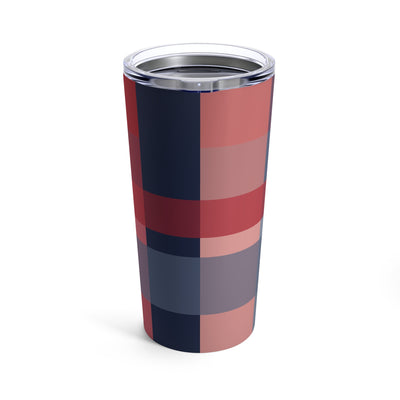 The Red & Blue Plaid | Tumbler 20oz