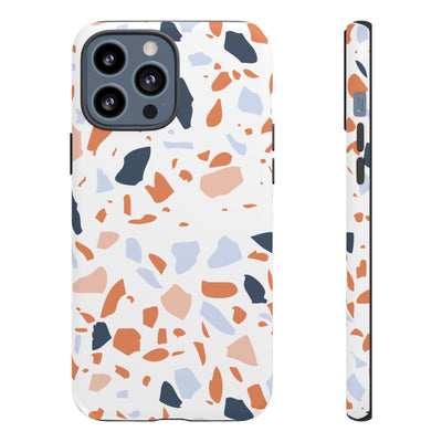 The Orange & Blue Terrazzo | Phone Case