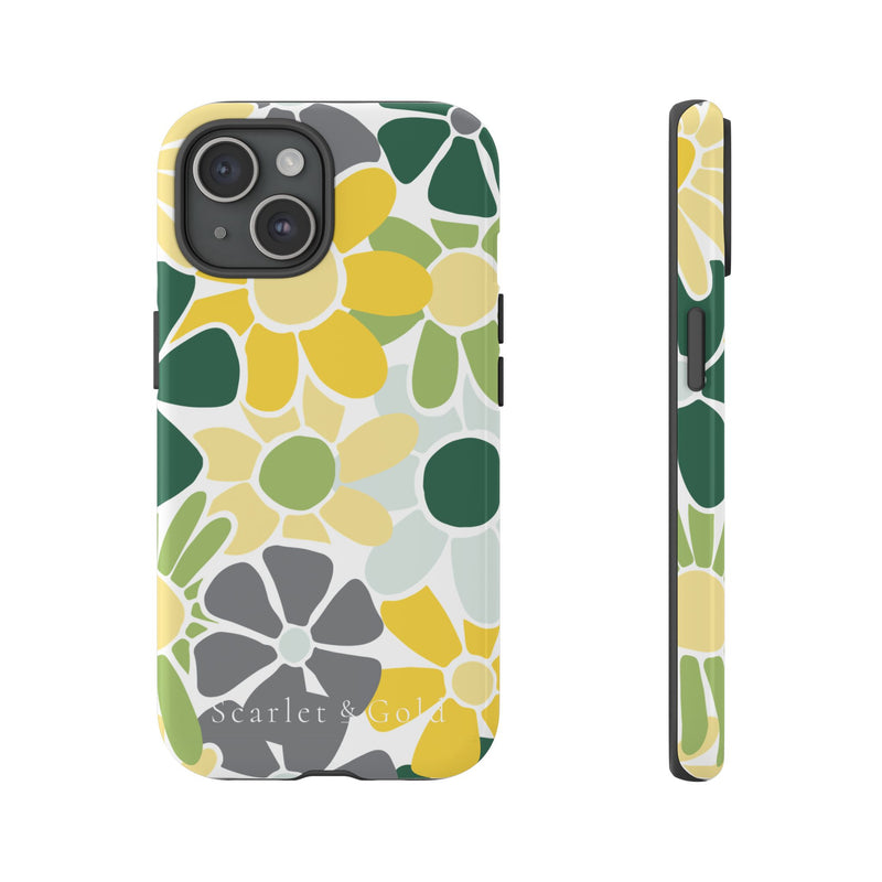 The Green & Yellow Floral | Phone Case