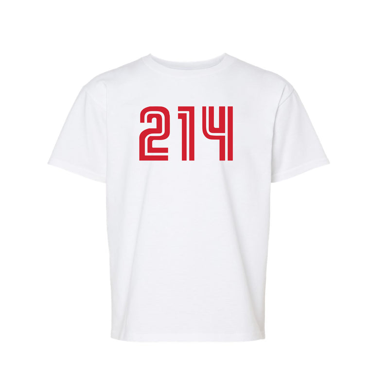 The 214 | Youth White Tee