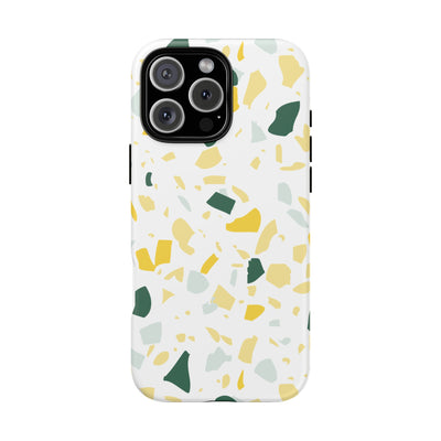 The Green & Yellow Terrazzo | Phone Case