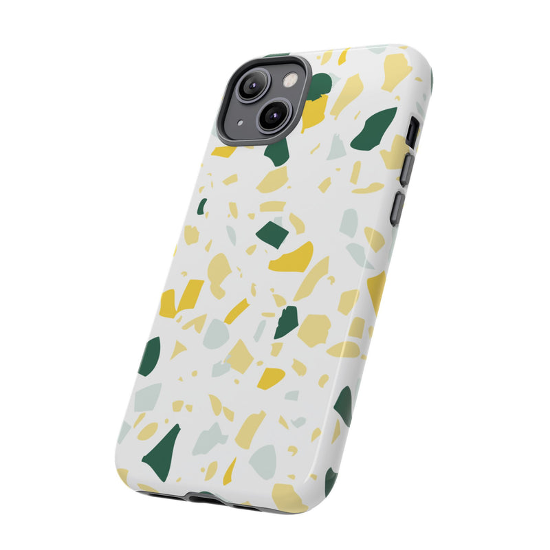 The Green & Yellow Terrazzo | Phone Case