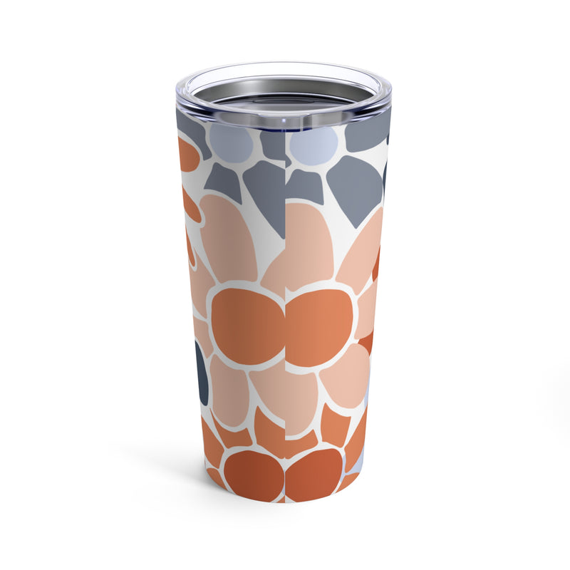 The Orange & Blue Floral | 20oz Tumbler