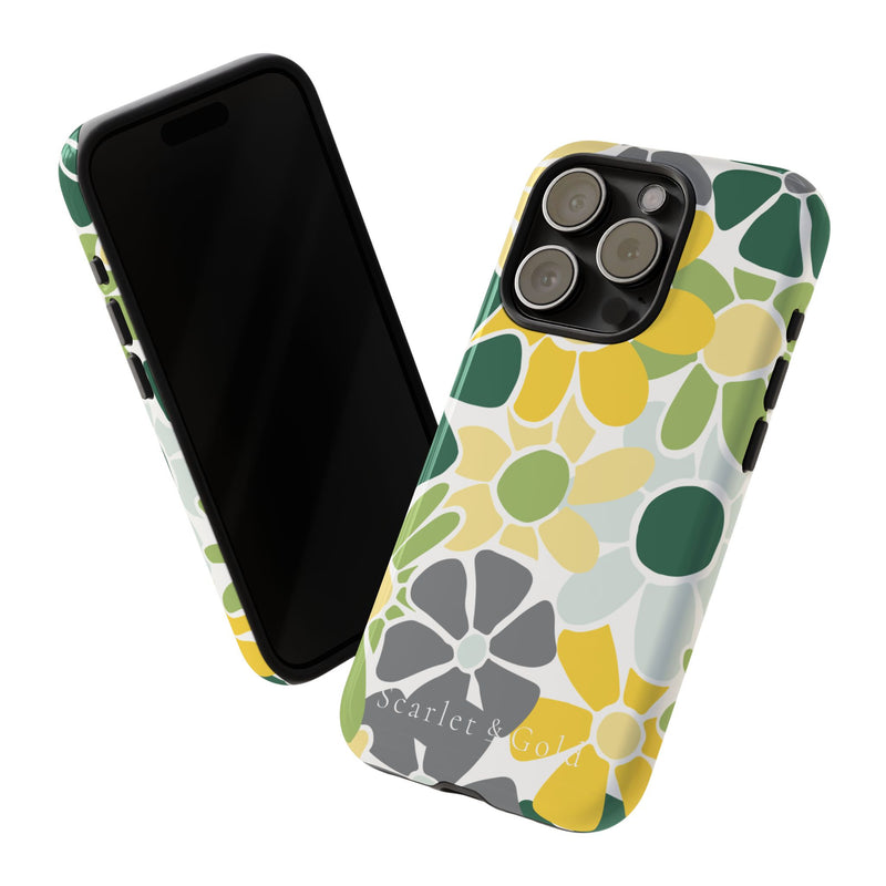 The Green & Yellow Floral | Phone Case