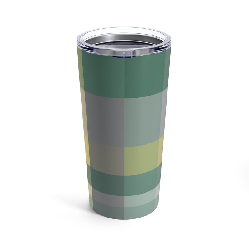 The Green & Yellow Plaid | Tumbler 20oz