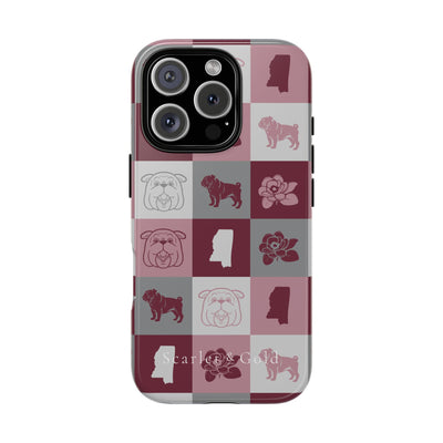 The Maroon & White All The Things | Phone Case