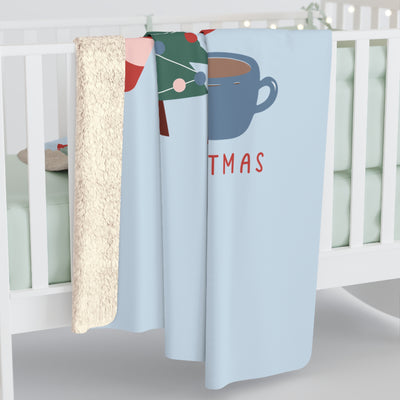 The All Things Christmas | Sherpa Fleece Blanket