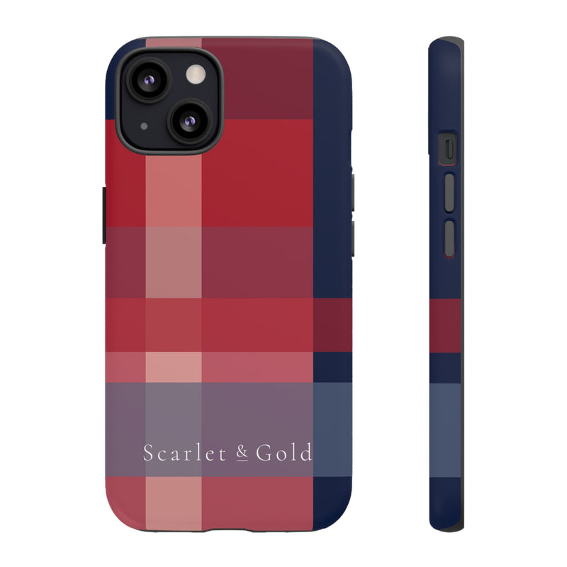 The Red & Blue Plaid | Phone Case