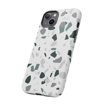 The Green & Grey Terrazzo | Phone Case